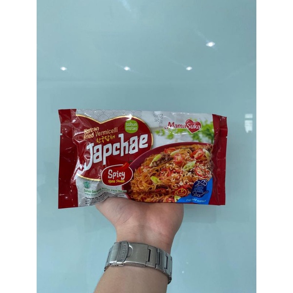 

JAPCHAE HOT SPICY KOREAN GLASS NOODLE Mamasuka - Japche Soun 111g
