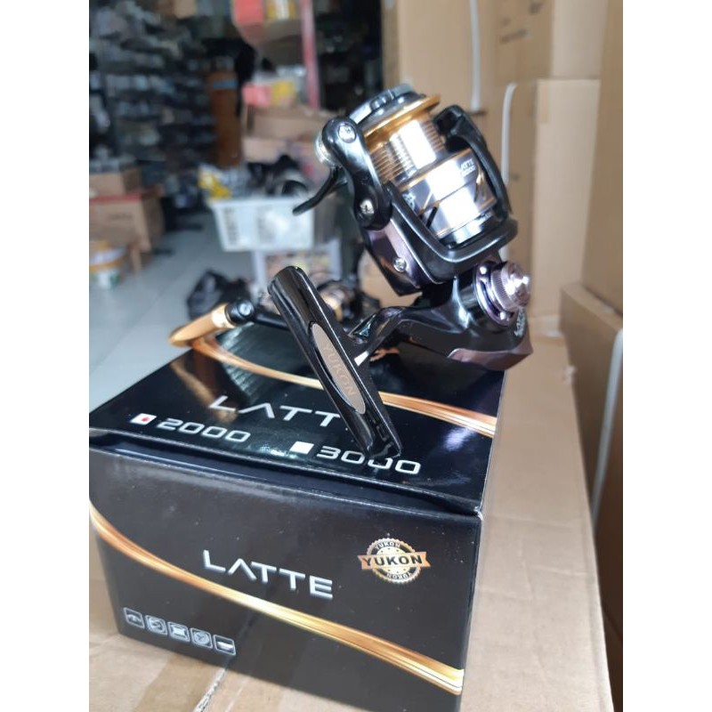 reel yukon latte 1000 2000 3000 4000 6000 power handle