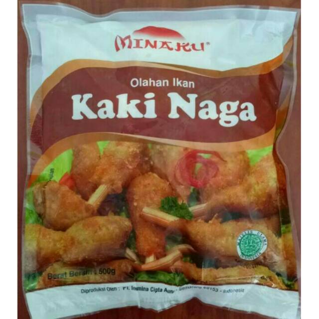 

MINAKU Kaki Naga (Olahan Ikan) 500gr