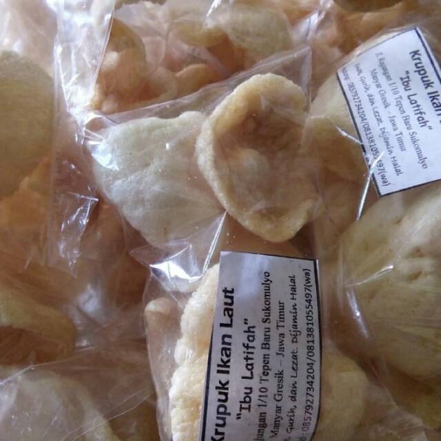 

Krupuk ikan aslii gresik