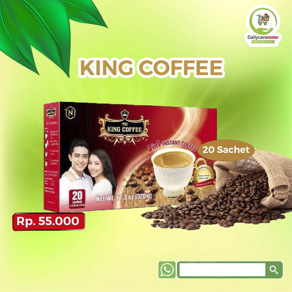 

Kopi Vietnam Trung Nguyen TNI King Coffee 3in1 - 20 sachet