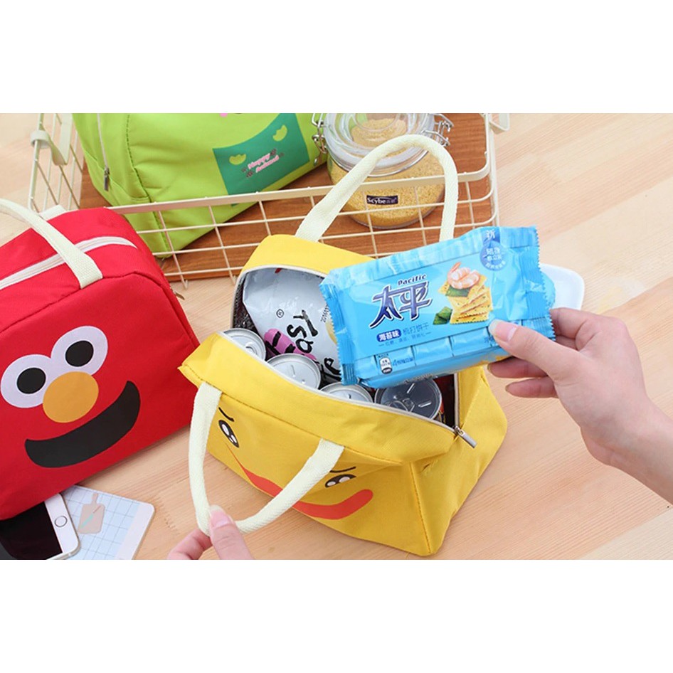 Kiarashafa - Lunch Bag / Cooler Bag / Tas Penyimpanan ASI [Free Ice Gel Pack] / Tas Makan Siang