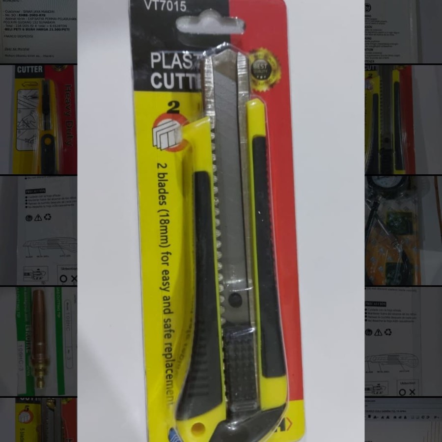 

Amtech Plastic Cutter 2 Pcs Blades Acrylic Mika VT 7015