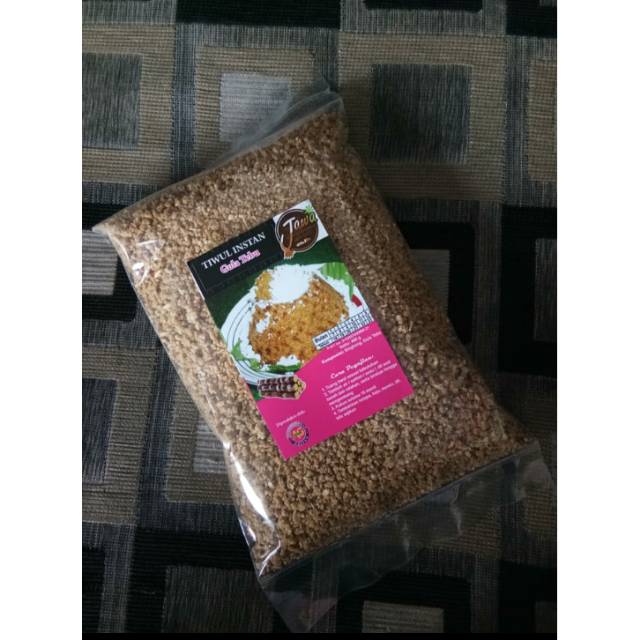 

Tiwul Instan Gula Tebu cap JAWA