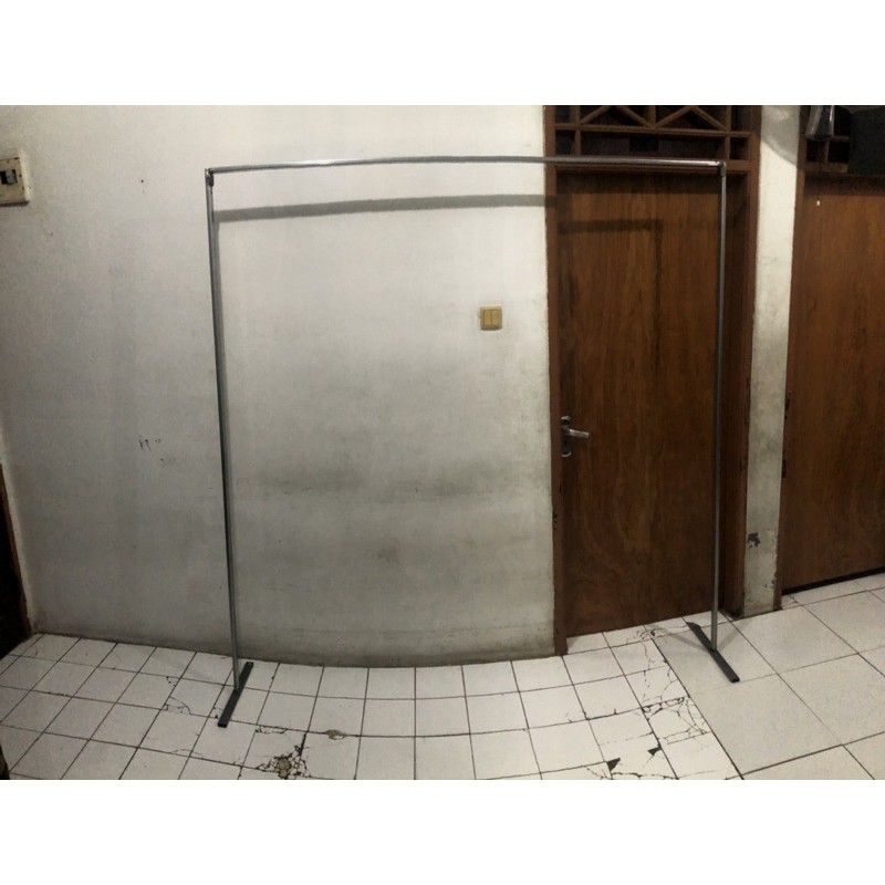 Tiang Backdrop / Tiang Dekorasi / Tiang Gawang Besi Dekor