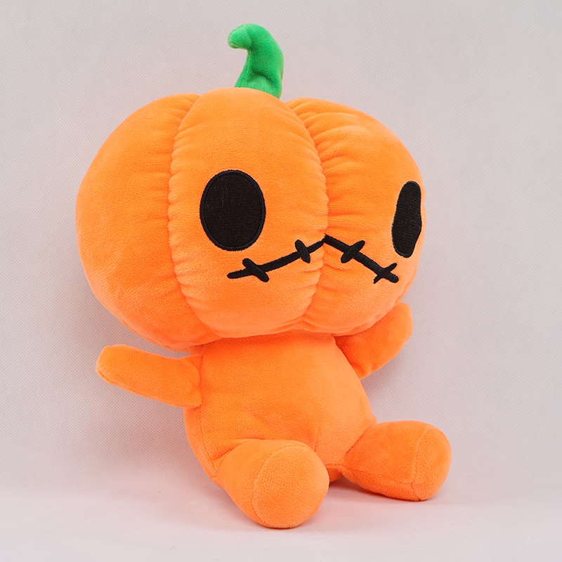 Boneka Labu Halloween Lucu Bahan plush Untuk Hadiah