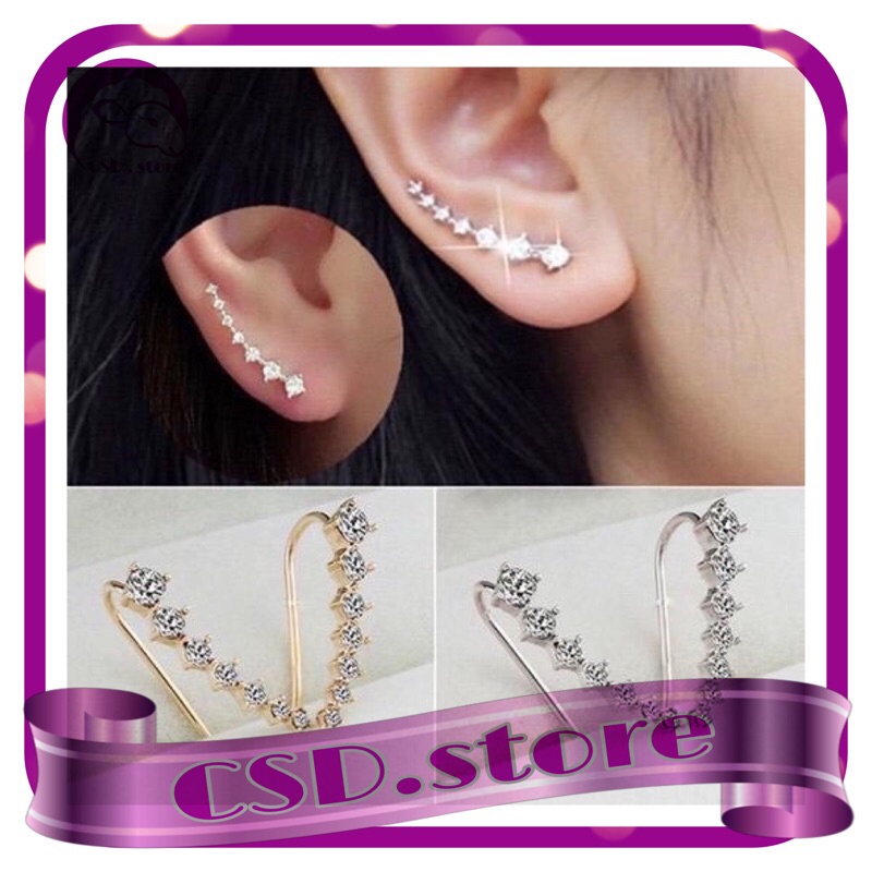 Anting Korea Antik Tusuk Bunga Anting Wanita H78 Anting Bunga Panjang Anting Permata Import Shopee Indonesia