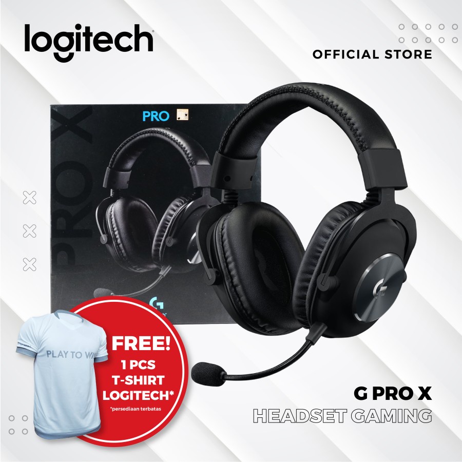 Logitech Pro X Gaming Headset with Blue Voice headphone ORI