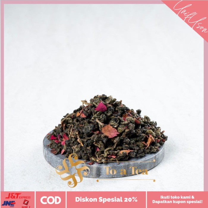 

⭐COD⭐ Rose Velvet - Rose Oolong Tea - Teh Oolong Mawar 200g