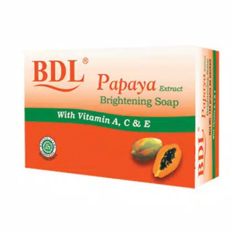 BDL PEPAYA BRIGHTENING SOAP 128GR