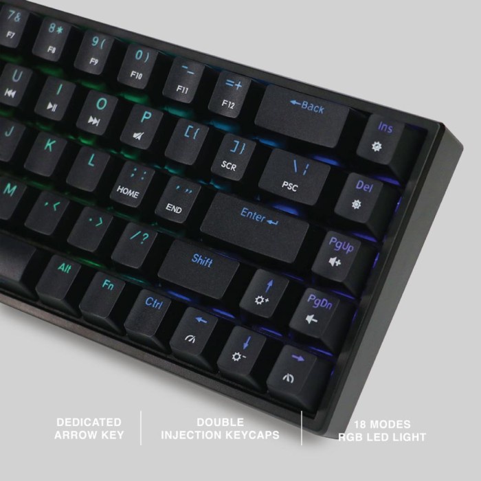 Rexus Keyboard Gaming Mechanical Daiva RX-D68 / D68