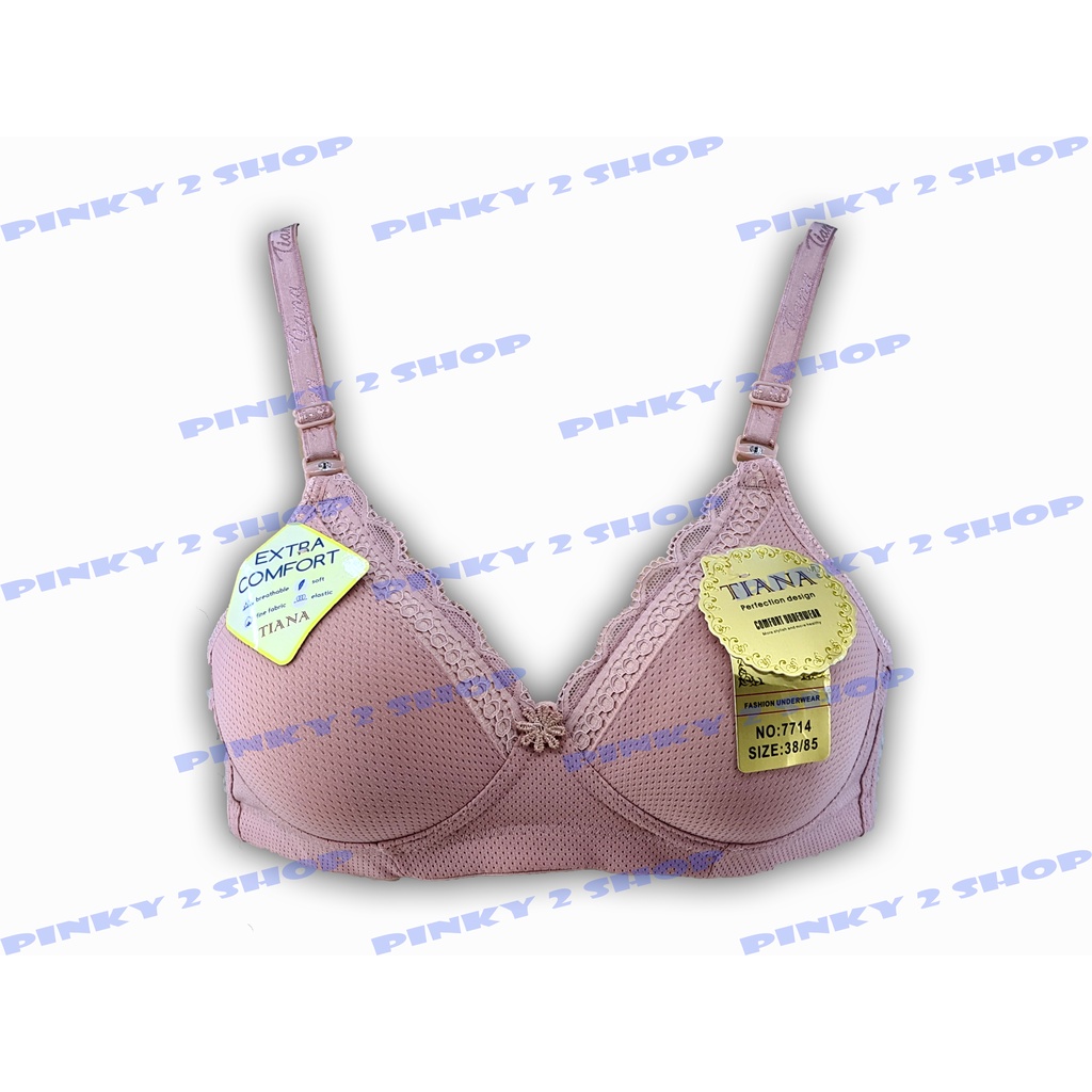 BRA BH WANITA TIANA PORI RENDA BUSA TIPIS SIZE 34-40 KAIT 3