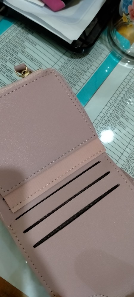  READY 5 WARNA Lomenia Dompet Cewek Resleting Premium 