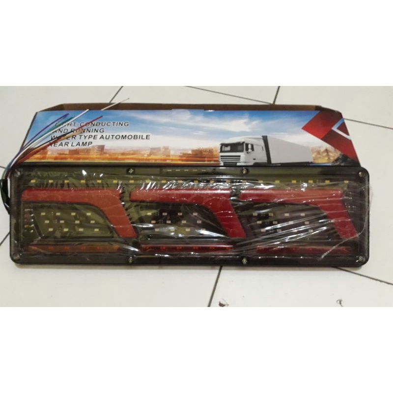 Lampu stoplamp LED 24volt Belakang Truck 45cm Canter Ps 100