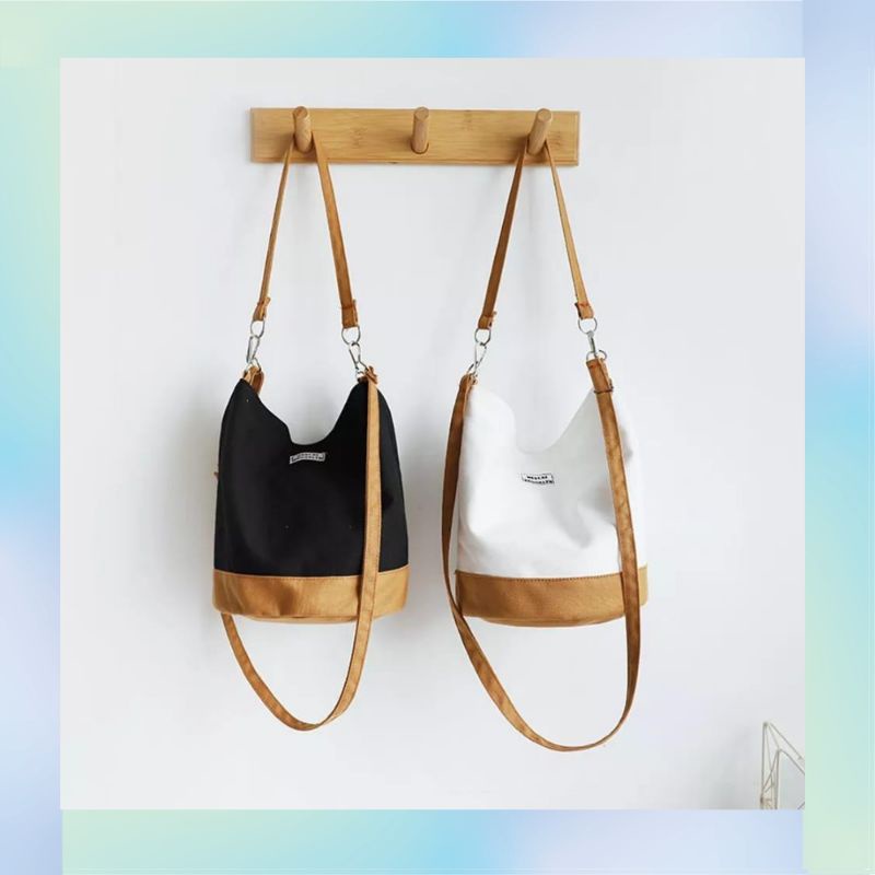 NEYMA Official - Sling Bag Wanita Import Korea Kanvas Murah GIGI