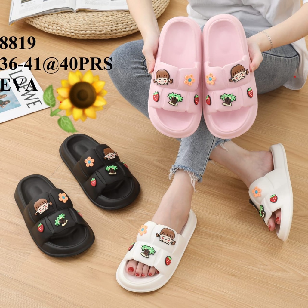 Sandal Karet Jelly Wedges Wanita import Model Terbaru Original Kekinian by AGUNG STYLE Balance 8819