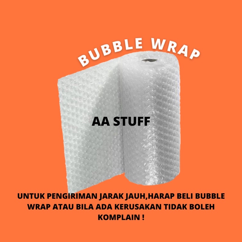 

❤️Extra Bubble Wrap - Untuk Packing Lebih Aman