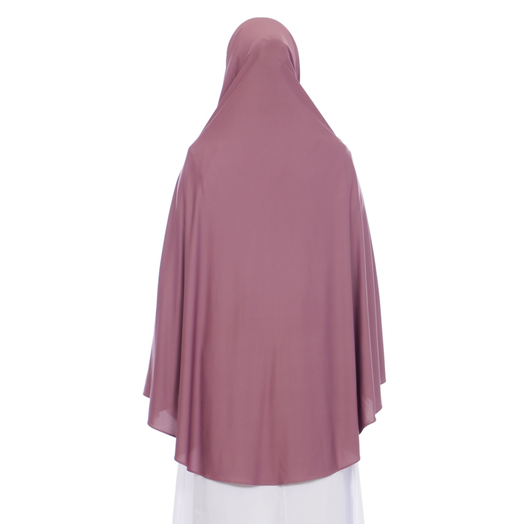 Kerudung Jersey/Jilbab Bergo Jersey Jumbo Ukuran L Dan XL / Jilbab Putih Polos / Hijab Syari Terbaru ANDIEN