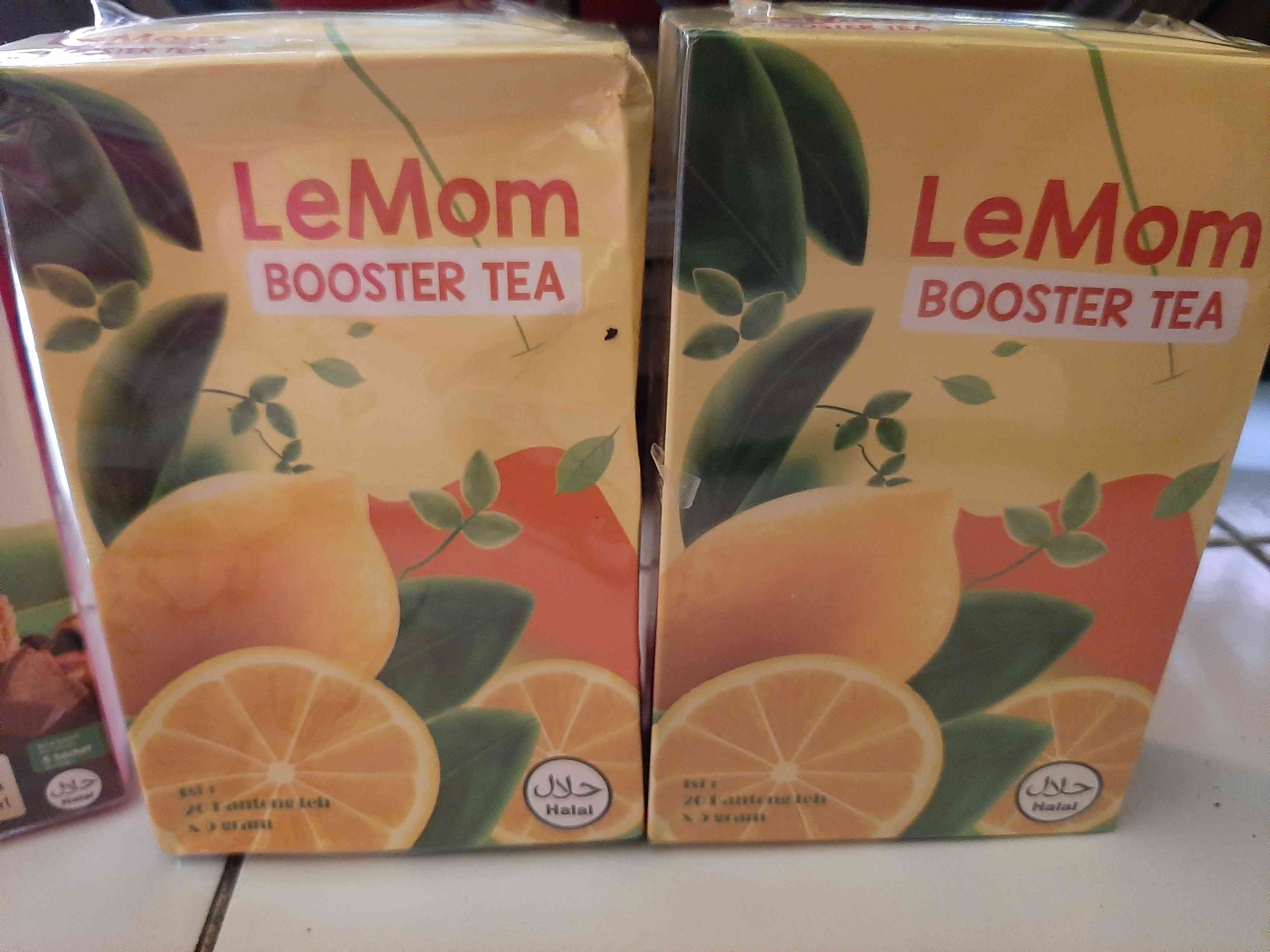 Lemom Booster Tea Yummy Teh Pelancar Asi Lemon Shopee Indonesia
