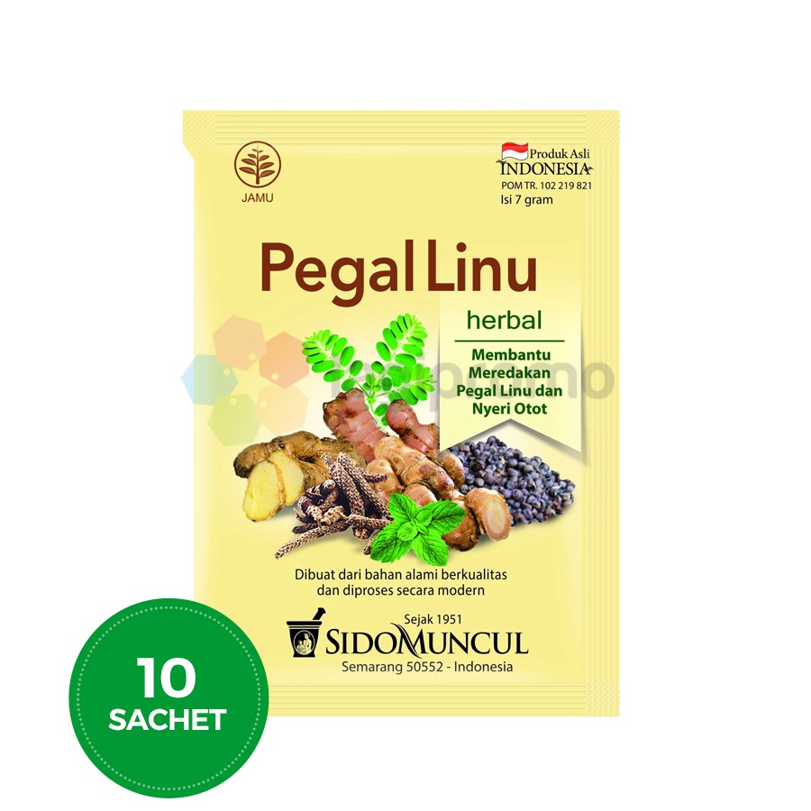 

Sido Muncul Jamu Pegal Linu 10 Sachet Obat Sakit Pinggang Alami