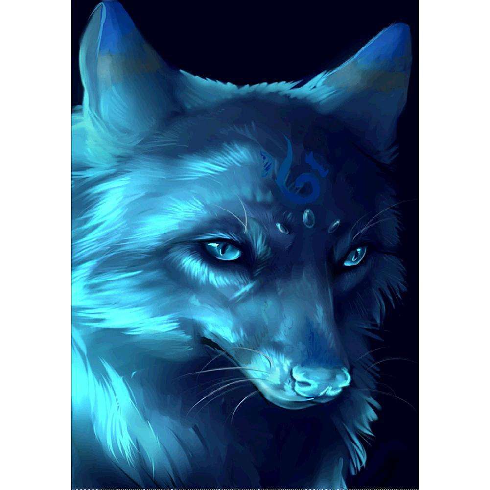 Gambar Serigala Lukisan Moa Gambar