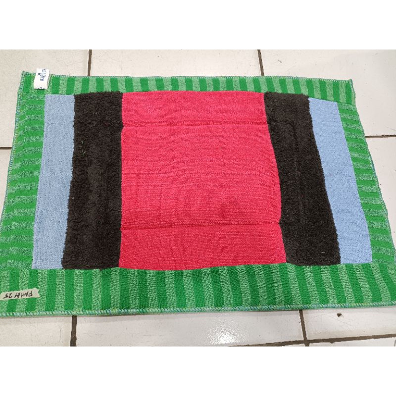 Microfiber Keset Serbaguna Time Clean / Alas Kaki  / Keset Bahan Mikrofiber / Alas Kaki Original / Keset Kaki Rainbow