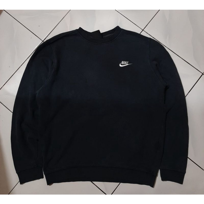 Crewneck Nike Black WhiteSize