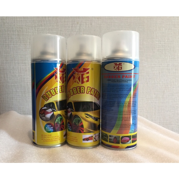 Rubber Paint Cat Karet Spray Semprot Velg Body Mobil Motor O360