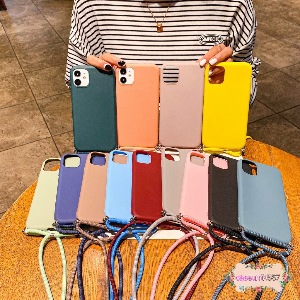 SOFTCASE SLINGCASE TALI LANYARD CANDY XIAOMI REDMI K40 K40 PRO POCO F3 CS3839