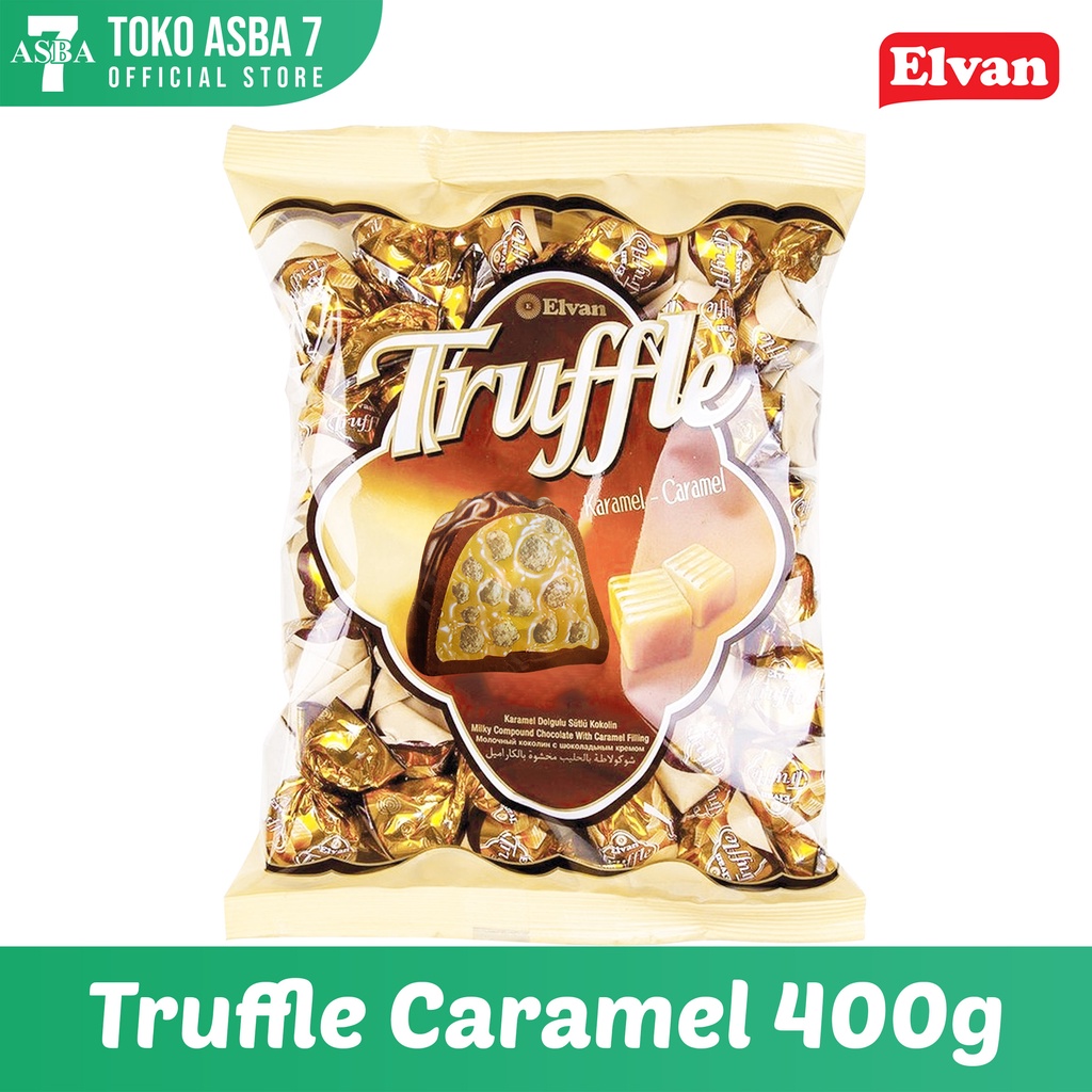 

Elvan Coklat Truffle Coconut,Hazelnut,Strawberry, Caramel 400Gr