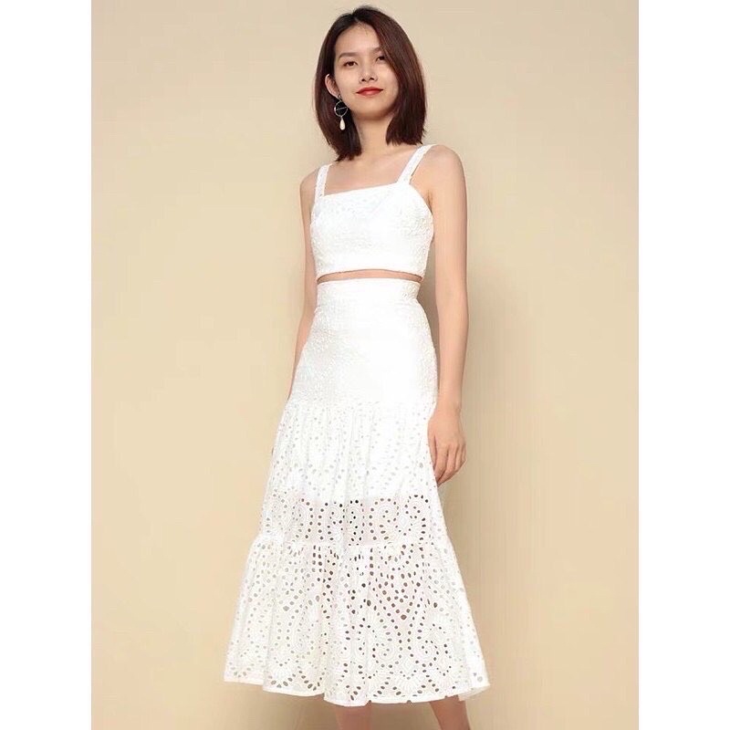 Summer Lace Set | Summer Set | Set Pantai | Baju Pantai | Dress Pantai