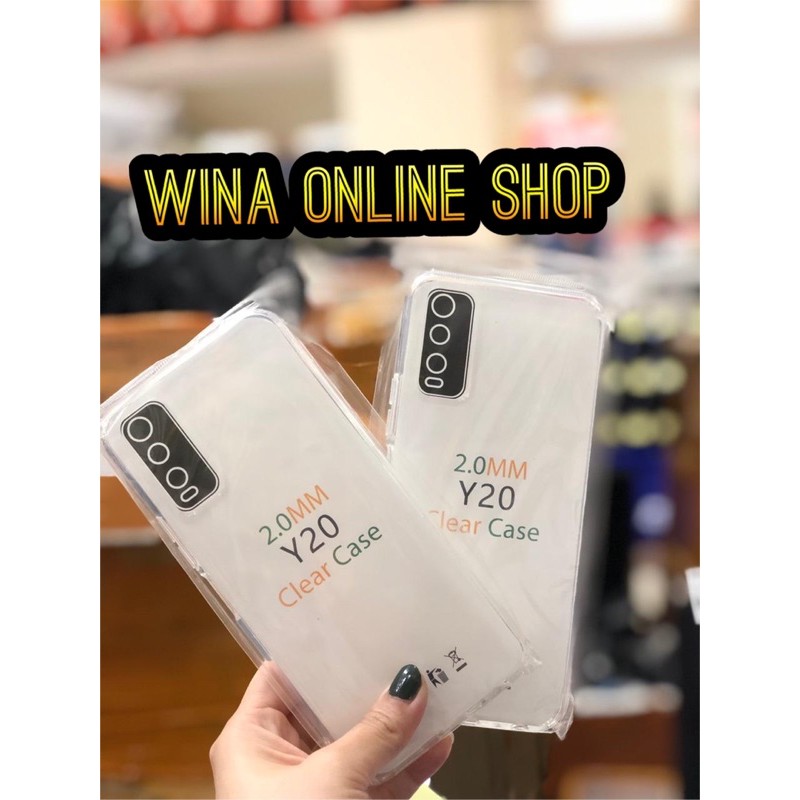 Silicone Bening ViVO Y20 Jelly case transfaran