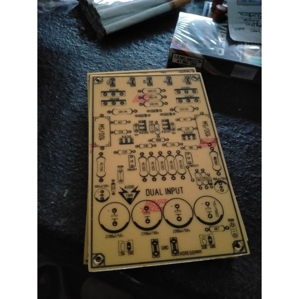PCB tbm dual input 2pcs