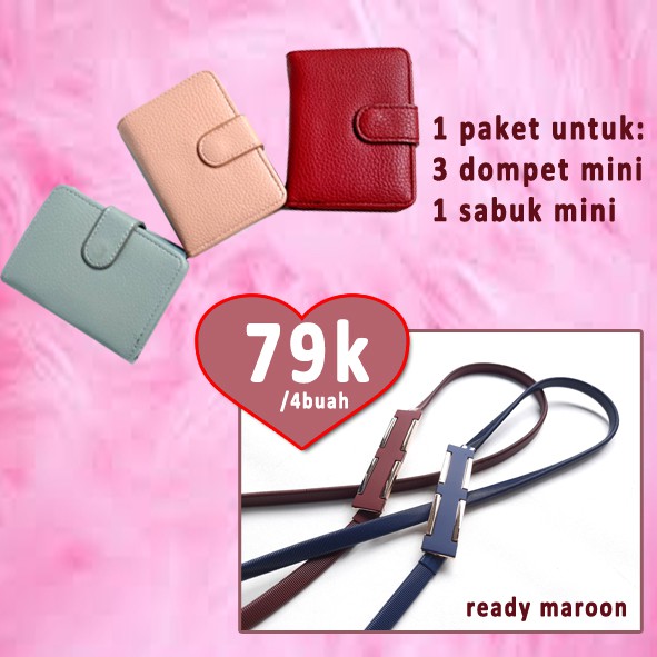 Dompet Kartu Mini Wanita