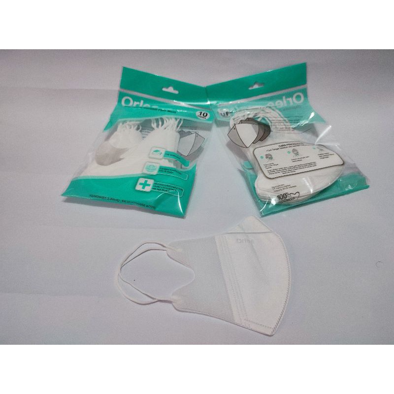 Masker Earloop Orlee Duckbill 3ply / Disposable Duckbill Face Mask