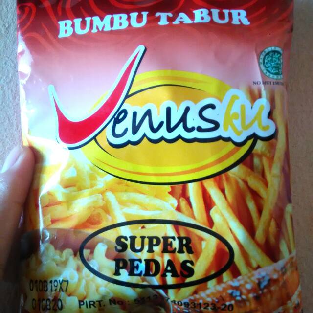 

Bumbu Tabur Venusku Super Pedas 100gr
