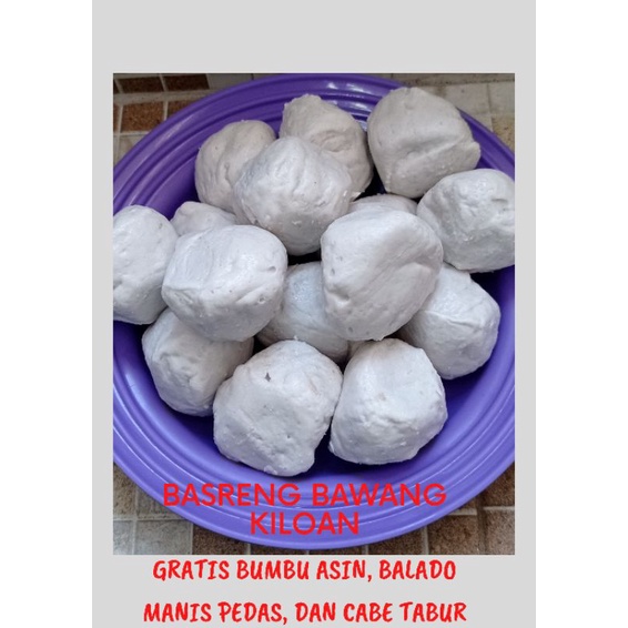Termurah Basreng Bawang Mentah Kiloan GRATIS BUMBU