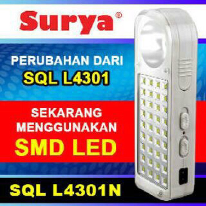 Lampu Emergency LED Surya SQL L4301