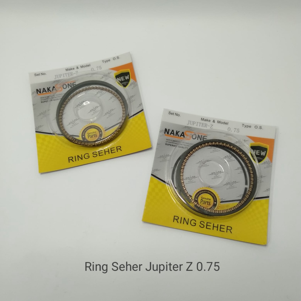 RING SEHER PISTON NAKASONE STANDAR YAMAHA JUPITER Z 0.75