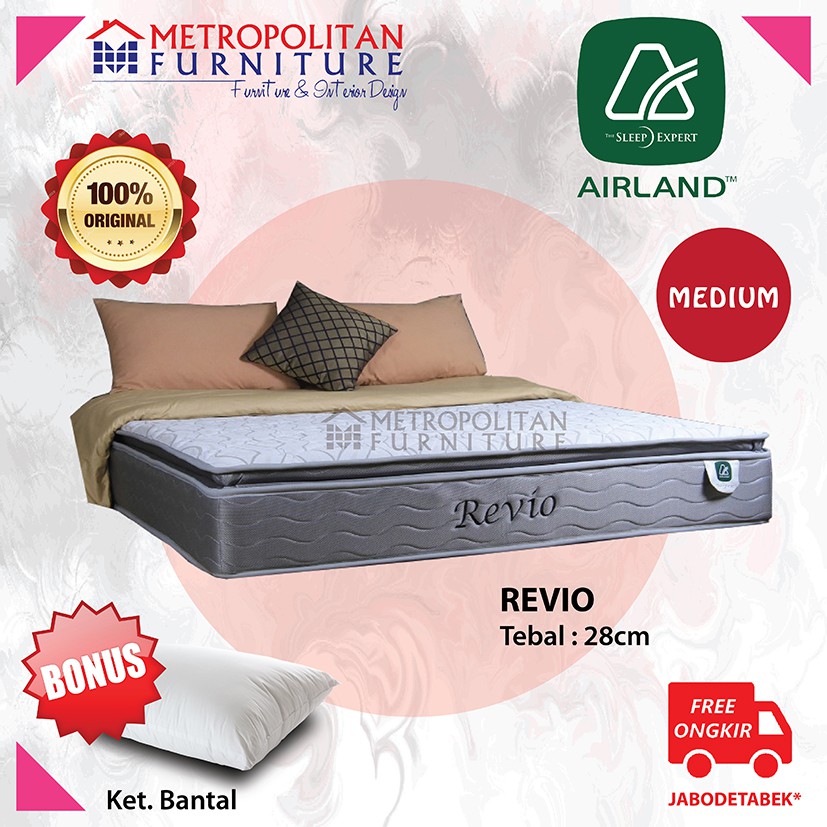 Kasur Springbed AIRLAND Revio Spring bed Kasur Murah