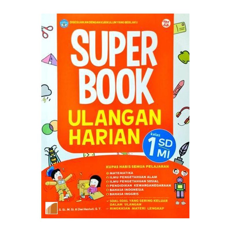 

SUPERBOOK ULANGAN HARIAN KELAS 1 SD/MI