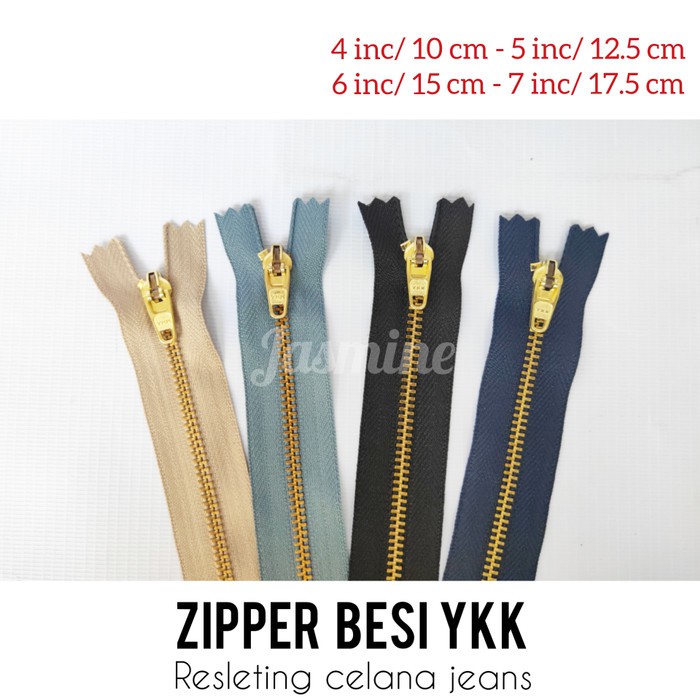 (LUSIN) Zipper Celana Jeans YKK/ Resleting Gigi Besi Levis YKK