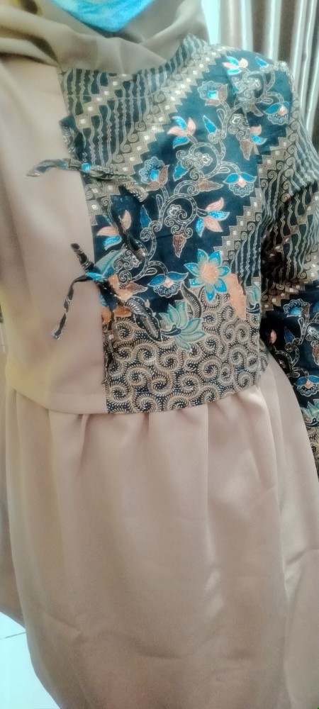 Baju Batik Wanita Modern Monalisa Genes M,l,xl Asli Pekalongan Batik Wanita Murah