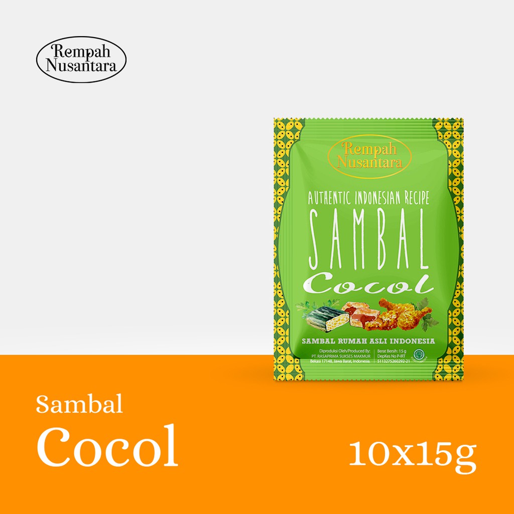 

Seriboe Rempah Nusantara Sambal Cocol Rempah Nusantara 150 Gram