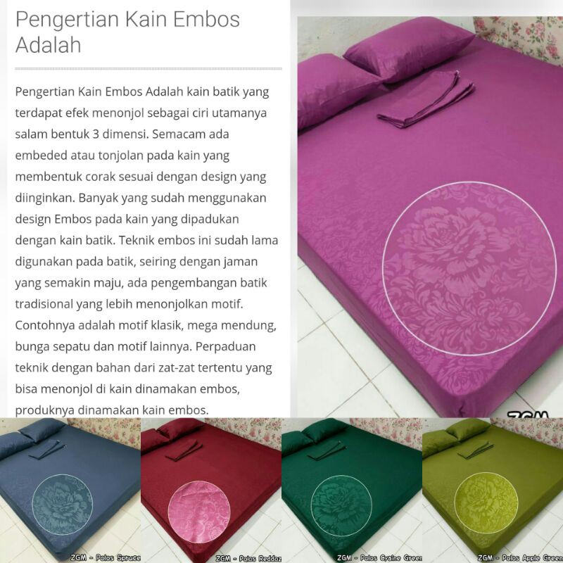 SEPRAI POLOS HOMEMADE 180X200 AESTHETIC KARAKTER MOTIF Free 2 Sarung bantal Guling Katun Adem KASUR HOTEL KOST RUMAH SAKIT VILA MURAH