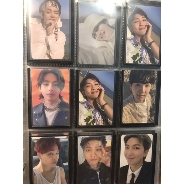 BTS PHOTOCARD TAEHYUNG SUGA NAMJOON BUTTER