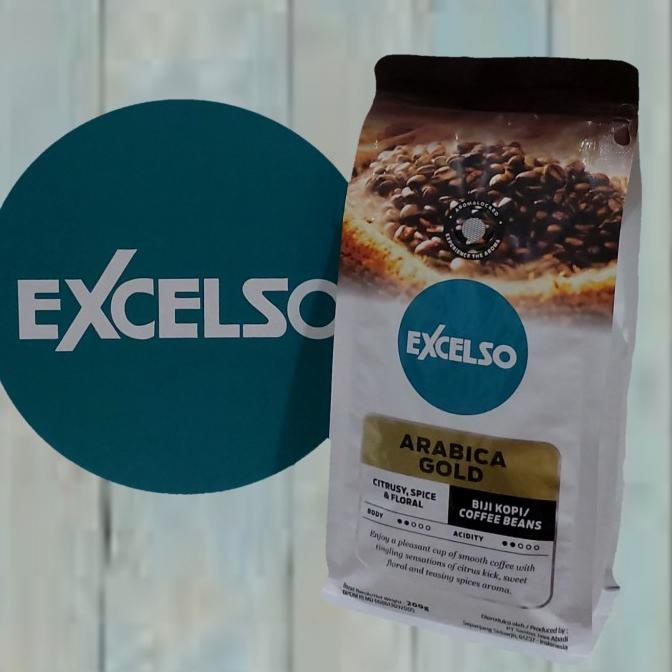 

[COD] KOPI EXCELSO ARABICA GOLD BIJI 200 GRAM [COD]