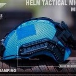 Helm Tactical Mich 2001 cover Biru