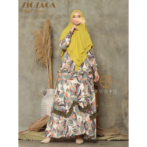 ZIGZAGA DAILY DRESS SYARI NY BUGIO CLOTHING