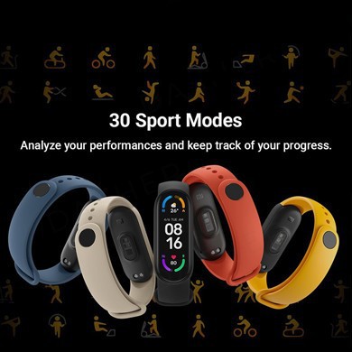 Xiaomi Miband 6 Smart Band Mi Band 6 Amoled Original International Ver